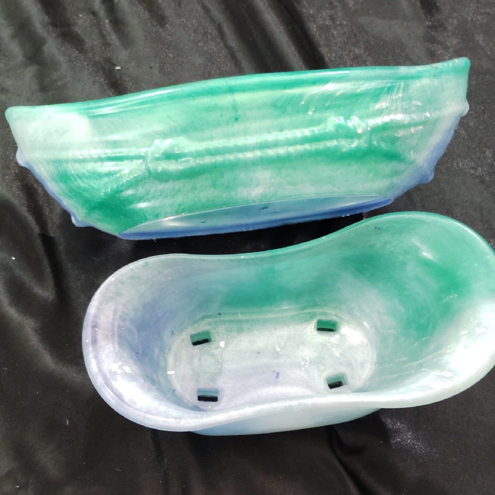 Green and Blue Kids Bath Set